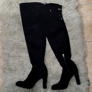 Sam Edelman knee high suede boots